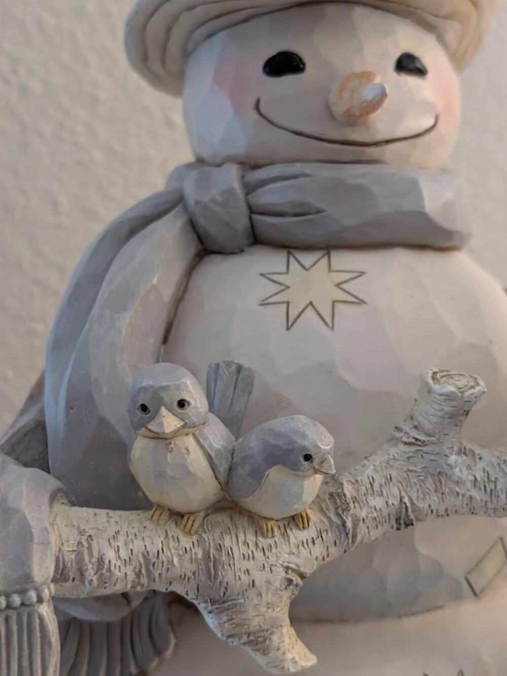 LARGE Jim Shore winter woodland 19” Snowman, beautiful condition, indoor/outdoor - Picture 2 of 10